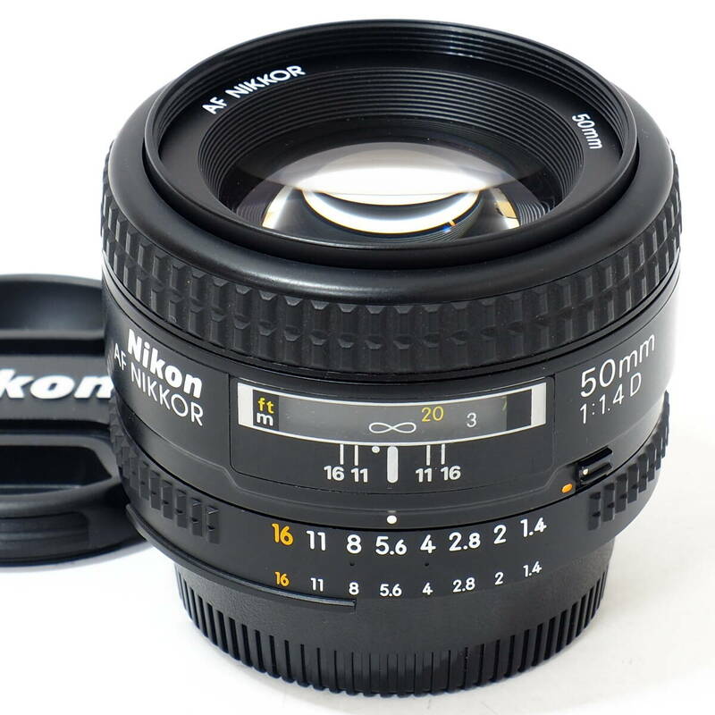 Ai AF NIKKOR 50mm F1.4 D for Nikon F Mount 35mm Full Frame FX Format ニコン 一眼レフ 大口径高性能標準レンズ 定番/ロングセラー格安