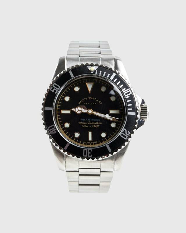 定価59,400円 ヴァーグウォッチ VAGUE WATCH Co. 腕時計 メンズ GRY FAD -Depths Black GF-L-001DB
