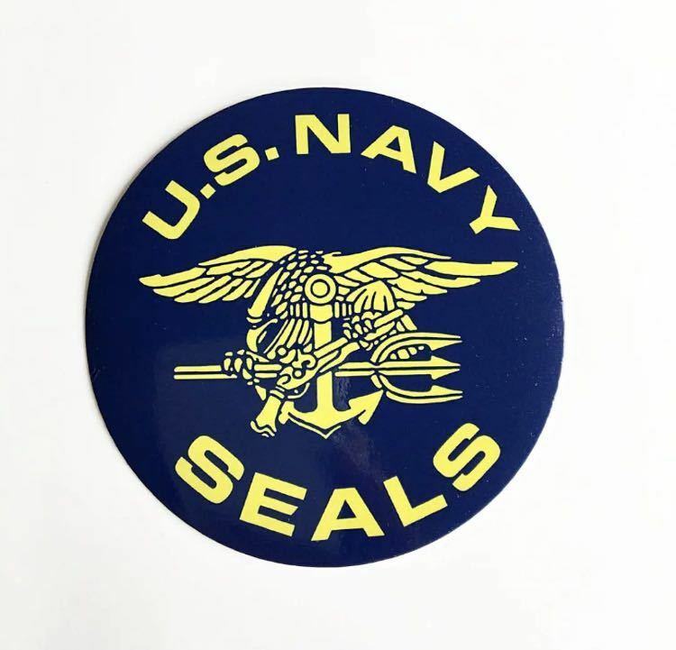 ◆送料無料◆新品　ステッカー　防水ステッカー　シール　ミリタリー US NAVY SEALS