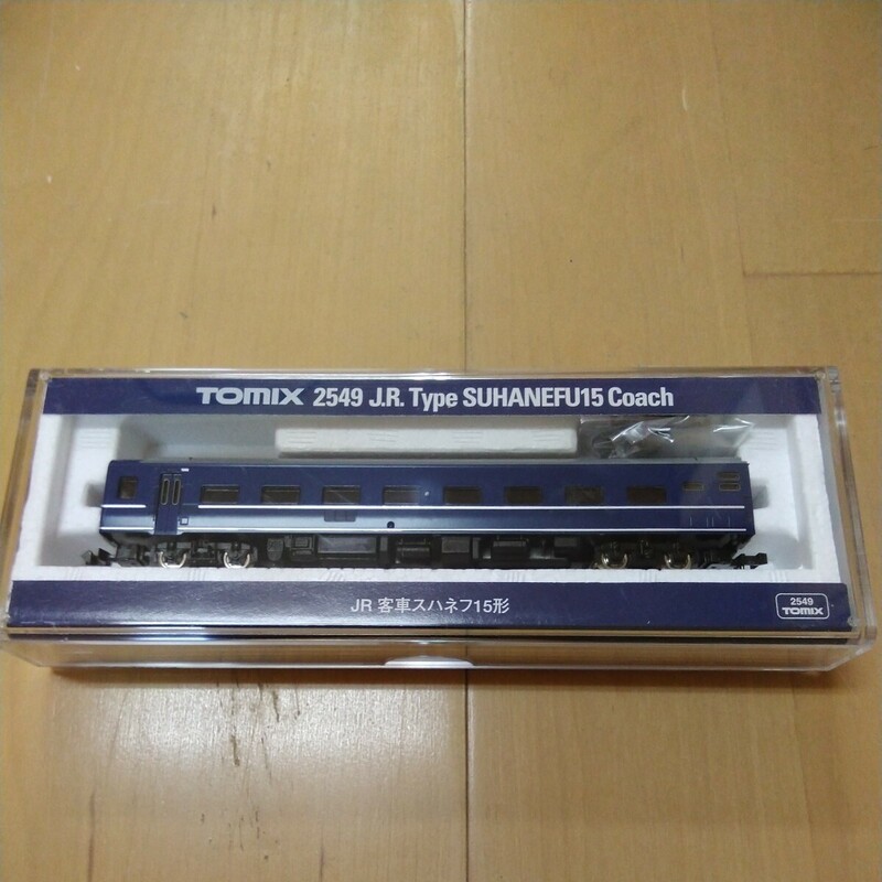 鉄道 【希少】 TOMIX トミックス JR 客車オハネフ15形　鉄道模型　a-233