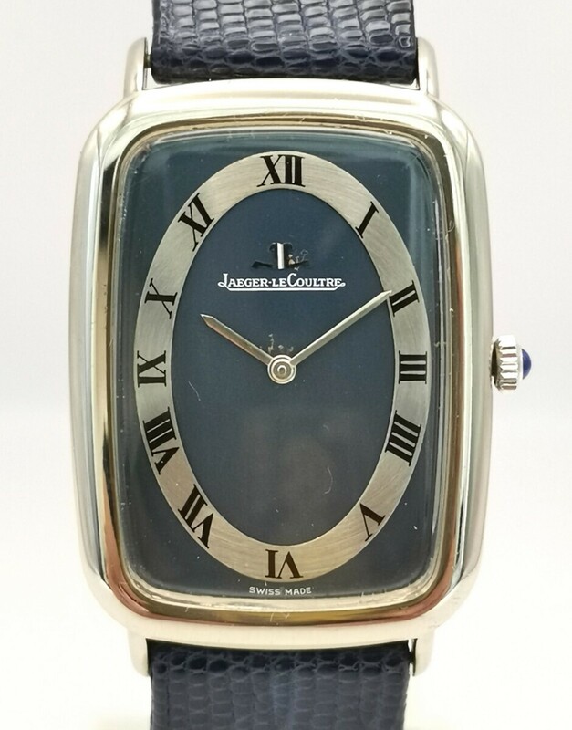 Jaeger-LeCoultre ジャガールクルト K18WG 金無垢 9046 ジャンボレクタンギュラー 1971年 手巻き 時計