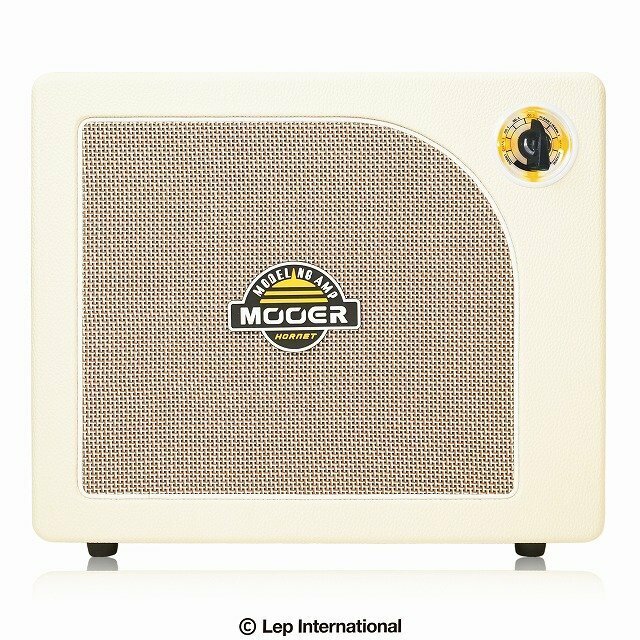 最落無し! Mooer　Hornet 30W White　/ a45361　9種類のアンプモデルや多くのエフェクトを収録したコンパクトな30Wギターアンプ！　1円