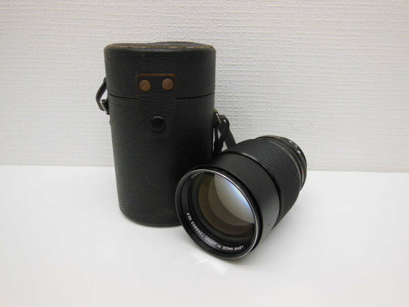 カメラ祭 レンズ KONICA HEXANON AR 135mm F2.5 保管品 作動未確認 KONICA ジャンク 部品取り等に