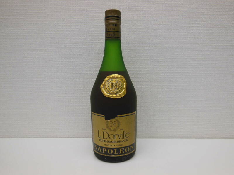 3098 酒祭 洋酒祭 ドーヴィル ナポレオン 700ml 40度 未開栓 ブランデー L.Dorville NAPOLEON 古酒