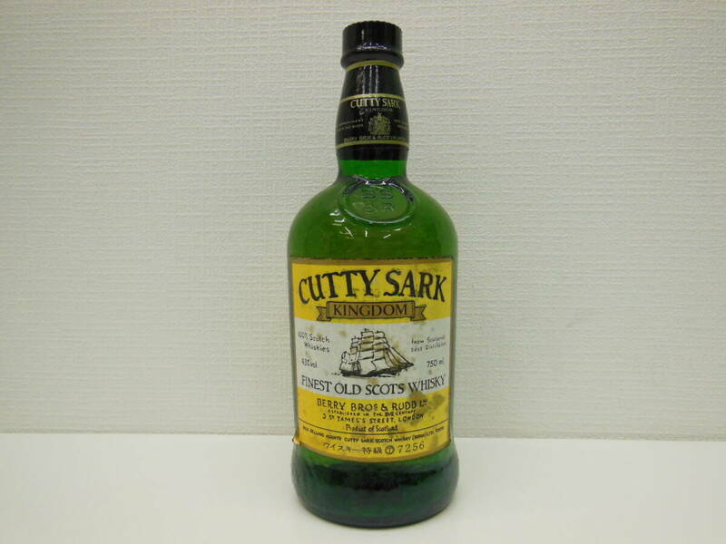 3154 酒祭 洋酒祭 カティサーク キングダム 750ml 43度 未開栓 ウイスキー CUTTY SARK KINGDOM 古酒