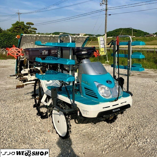 兵庫 クボタ 5条植え 田植機 SPU500 田植え機 ロータリー 11.3馬力 セル 5条 田植え こまきちゃん 施肥機 ガソリン ■3924051721陸