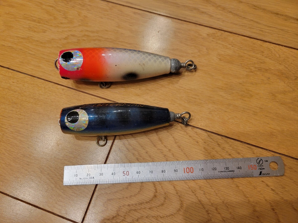 送料込み　フィッシャーマン　スイミングポッパー　FISHERMAN ポッパー　 クレイジースイマー ？　2個セット