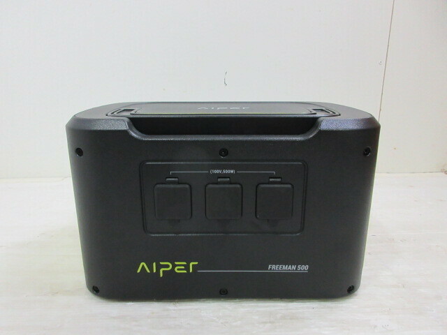 D811●AIPEr■アイパー■ポータブル電源■FREEMAN500■中古品■動作未確認ジャンク品扱い