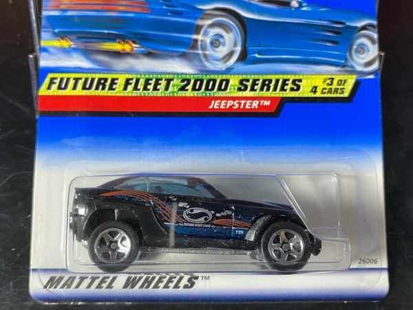 ホットウィール HOTWHEELS JEEPSTER ジープ JEEP FUTURE FLEET 2000