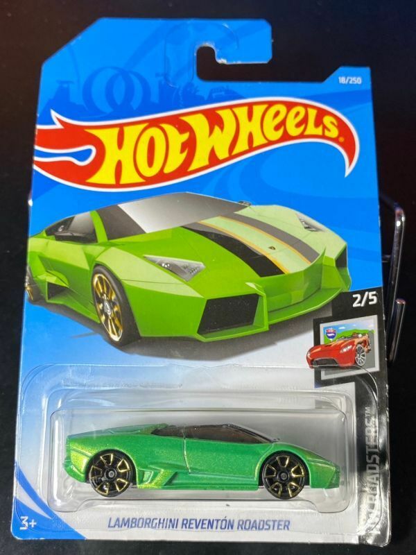 ホットウィール HOTWHEELS LAMBORGHINI REVENTON ROADSTER ランボルギーニ レヴェントン ロードスター 緑