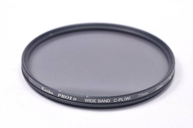  Kenko PRO1D WIDE BAND C-PL(W) 77mm ケースなし《訳あり現状渡し》