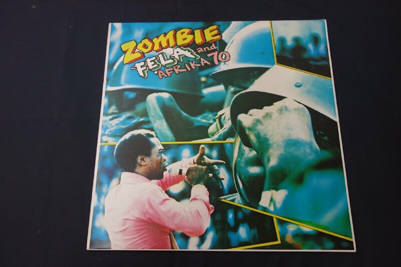 レコード(3)　LP　当時物　ゾンビー　フェラ＆アフリカ70　ZOMBIE FELA and AFRIKA70
