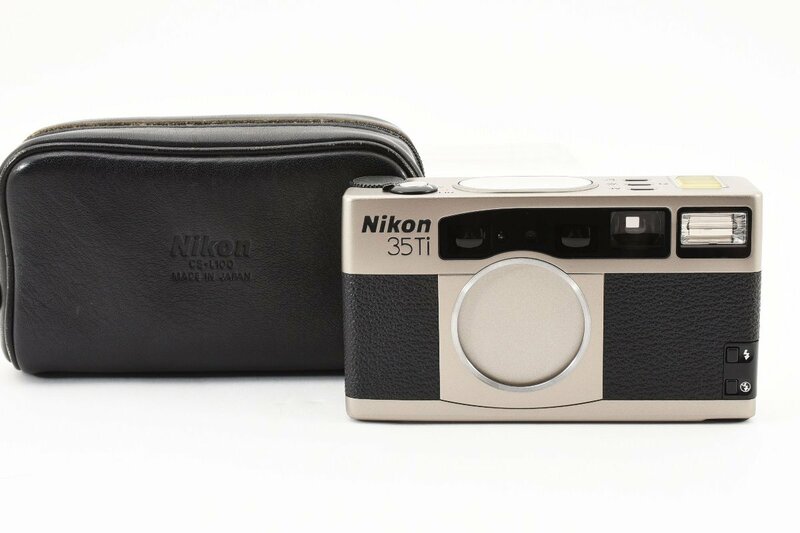 超美品 Nikon ニコン 35Ti コンパクトフィルムカメラ 針系統など全て完動品