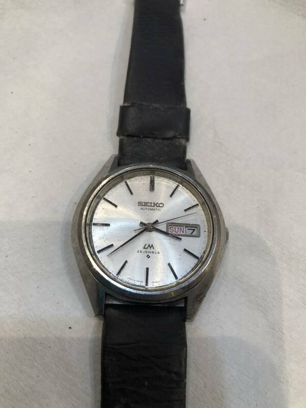 稼働品　SEIKO LM Ref：5606-8060T セイコー ロードマチック デイデイト 腕時計 