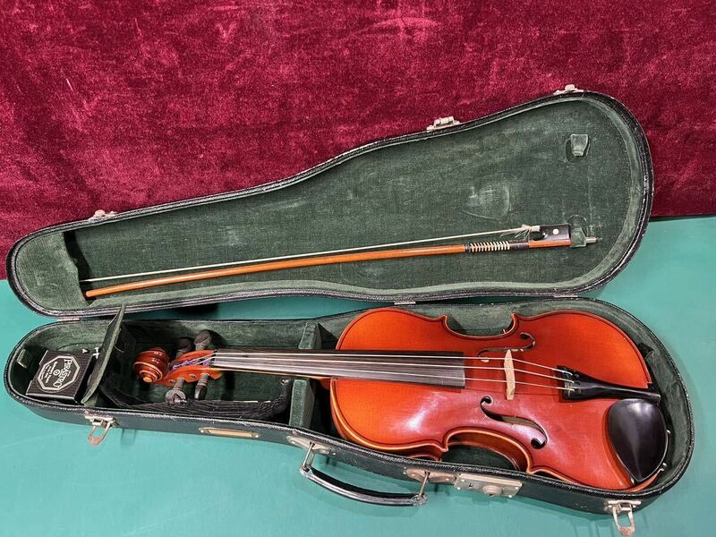 SUZUKI 1/2 102 1966 鈴木　バイオリン 弦楽器 ハードケース付 (140s)