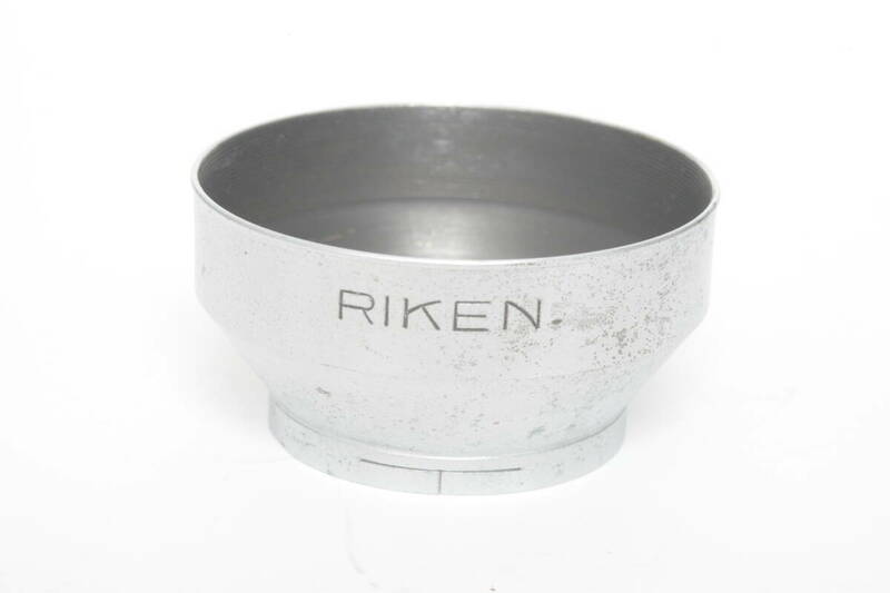 古い　リコー　RIKEN 　メタル　レンズ　フード　 リコーフレックス　Ⅶ等用　36ｍｍ　被せ式　中古品