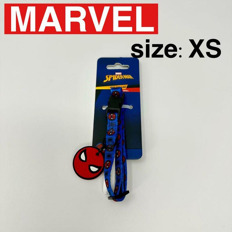 MARVEL スパイダーマン　日本未発売　犬用首輪　XSサイズ