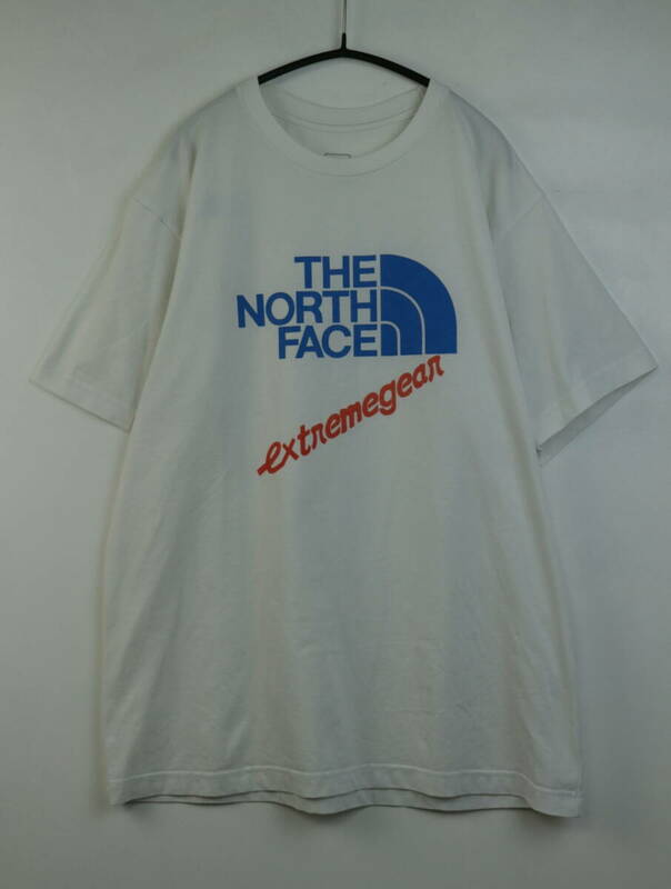 C80/THE NORTH FACE/ノースフェイス/NT31524/エクストリームギアTシャツ/半袖Tシャツ/トップス/メンズ/Lサイズ/ホワイト
