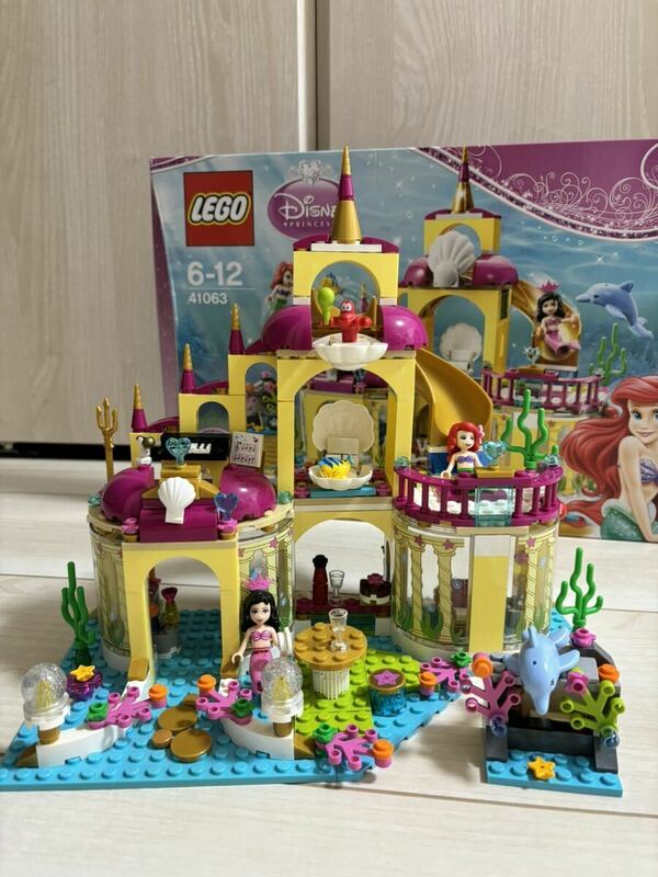 廃盤LEGO41063レゴ ディズニープリンセス　アリエルの海のお城　①元箱あり