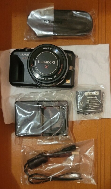 LUMIX GF5 DMC-GF5X 未使用品 未開封品 Panasonic パナソニック デジタルカメラ ルミックス HD 保管品 14-42 F3.5-5.6 