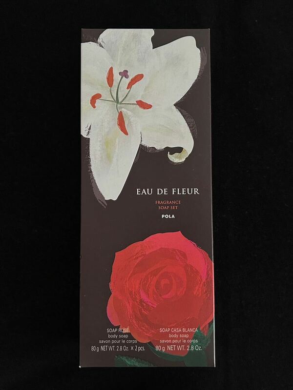 POLA☆ポーラ☆EAU DE FLEUR☆オードフルール☆フレグランスソープセットS☆ハンド＆ボディ用☆ローズ・カサブランカの香り☆おまけ付き