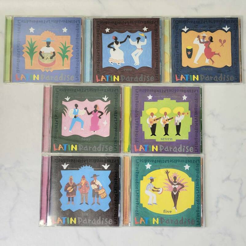 7CD ラテン パラダイス LATIN Paradise 全7巻 CD 全巻セット 音楽