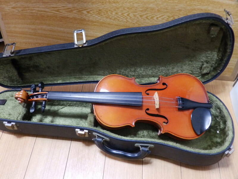 【値下げ交渉可】SUZUKI VIOLIN 1980年製 1/2 スズキ バイオリン No.280 ハードケース付・長さ(約)53cm