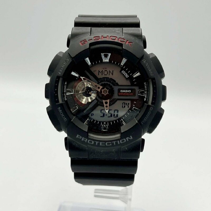 CASIO G-SHOCK GA-110＜腕時計＞カシオ ジーショック ブラック クォーツ メンズ ブランド ウォッチ デジタル アナログ