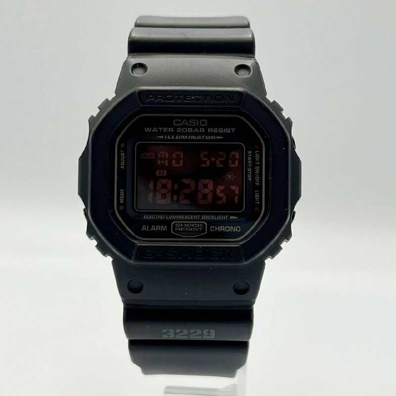 CASIO G-SHOCK DW-5600MS＜腕時計＞カシオ ジーショック ブラック クォーツ メンズ ブランド ウォッチ デジタル