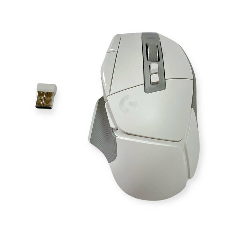 Logicool G ゲーミングマウス G502 X LIGHTSPEED ワイヤレス マウス G502XWL-CRWH LIGHTFORCE ハイブリッドスイッチ HERO 対応 ホワイト