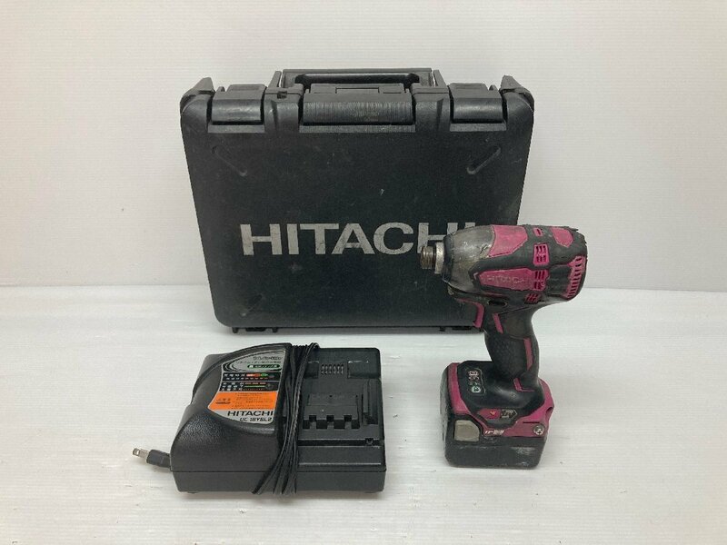 HITACHI 日立 インパクトドライバードライバー WH14DDL2 電動工具
