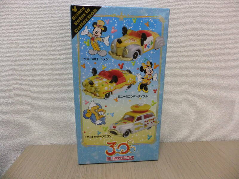 未使用　未開封品　TOMICA Disney　Vehicle collection 30th TDL限定