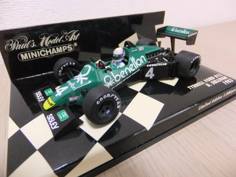 MINICHAMPS TYRRELL FORD 012 D.SULLIVAN 1/43