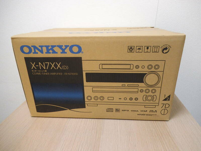 オーディオアンプ CD/MD ONKYO X-7XX （D） 未使用 未開封