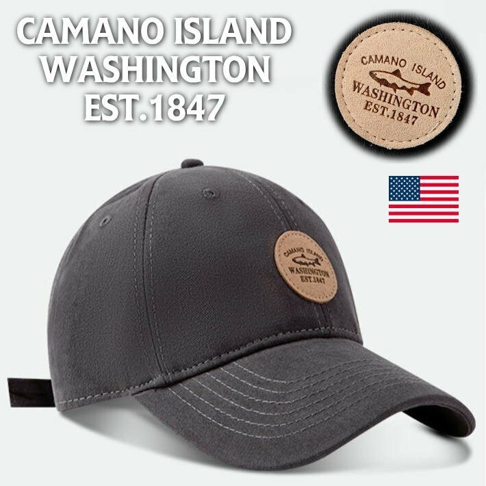 Camano Island 帽子 キャップ メンズ レディース アウトドア 釣り キャンプ 7987250 グレー 新品 1円 スタート