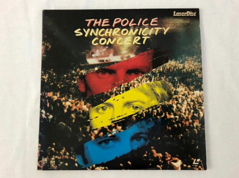 THE POLICE SYNCHRONCITY CONCERT LD レーザーディスク ポリス シンクロニシティ コンサート