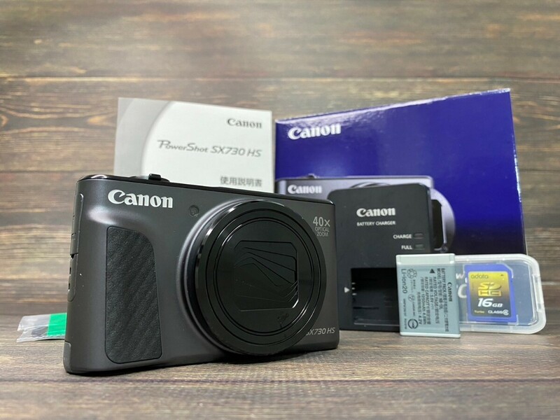 Canon キヤノン PowerShot パワーショット SX730 HS コンパクトデジタルカメラ 元箱付き #60