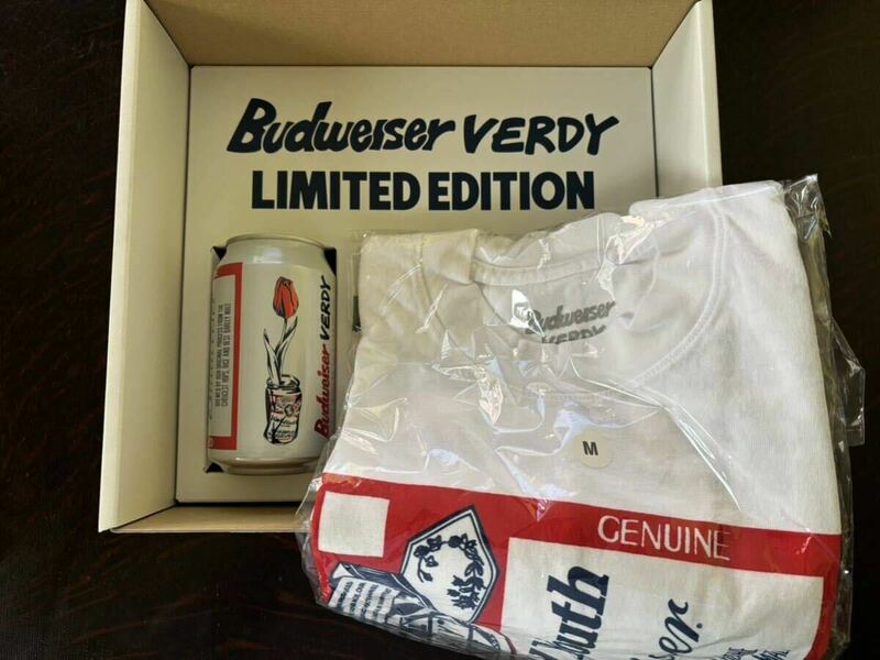 激レア【新品未使用】wasted youth とbudweiser コラボTシャツ とビールのセットスペシャルボックス