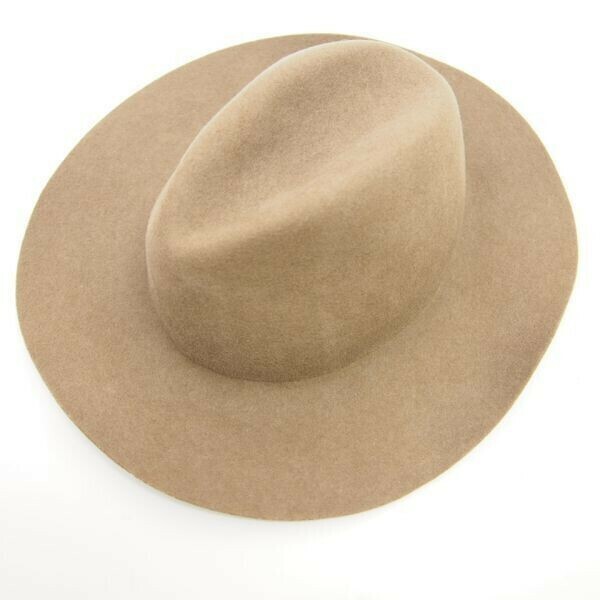 ニヴァーノイス nivernois ウール 中折れハット テンガロンハット 帽子(M)グレイッシュブラウン系/日本製
