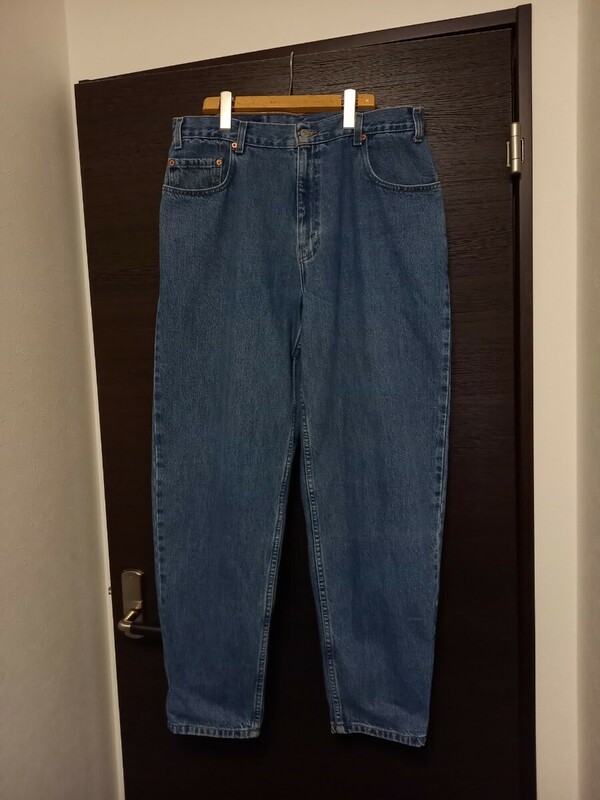 90s 00s USA製古着 リーバイス 560 ビンテージ　ブルーデニム バギー パンツ sizeW36 levi’s アメリカ製　 ジーンズ　ブラック　550 501 