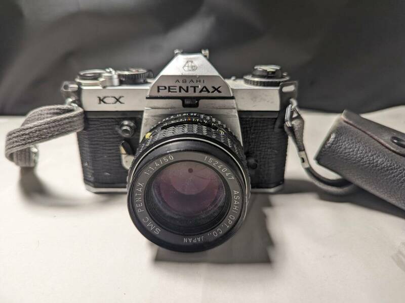 【動作未確認】PENTAX ペンタックス KX 一眼レフ フイルムカメラ SMC PENTAX 1:1.4/50