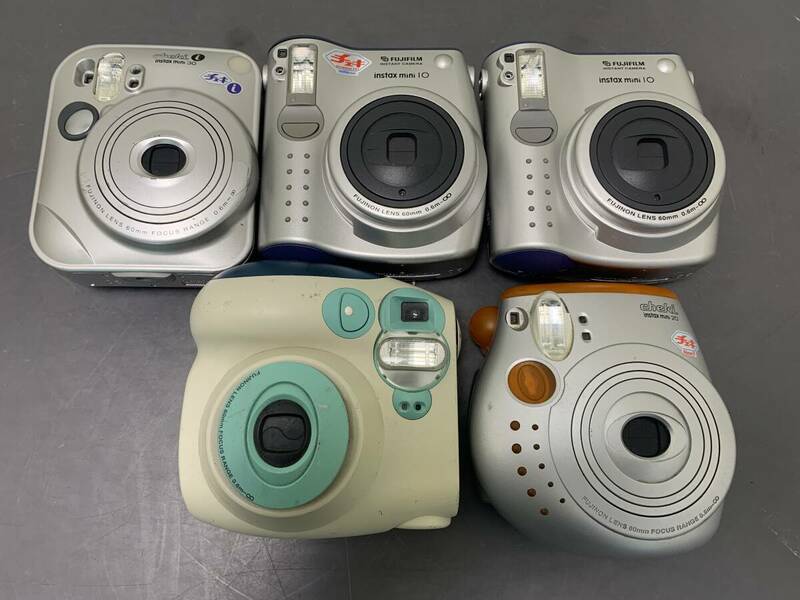 461 ● FUJIFILM Instamt Camera intax mini チェキ 計5台