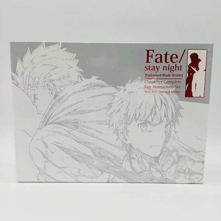 Fate/stay night Unlimited Blade Works Character Complete Key Animations Set #20・#21 アーチャー 士郎