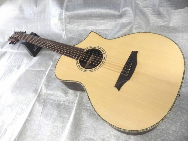 新品未使用品　オール単板　Bromo　ブロモ　エレアコギター　アコースティックギター　BAR5CE　ギグバッグ付属　C/NO.158