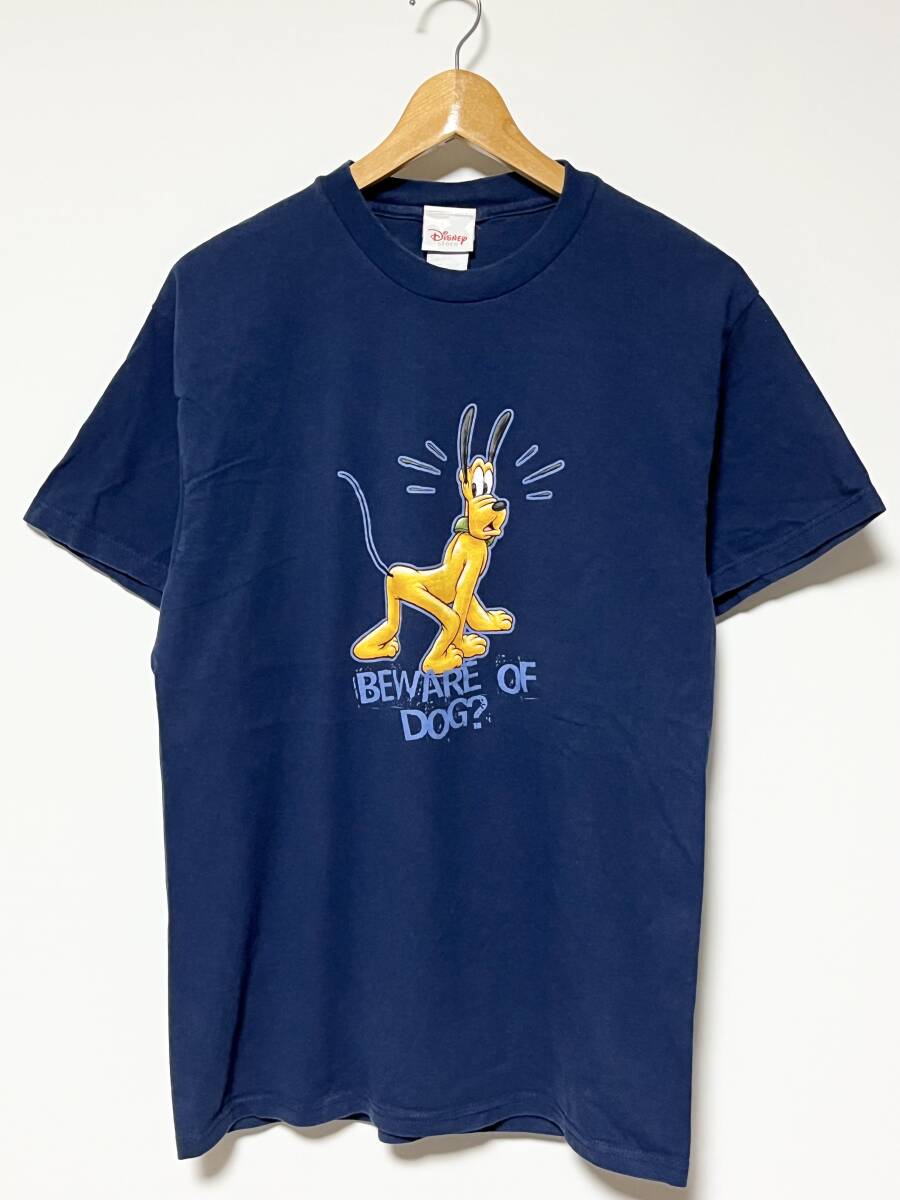 美品/90's★Disney/ディズニー プルート Tシャツ ネイビー ビンテージ