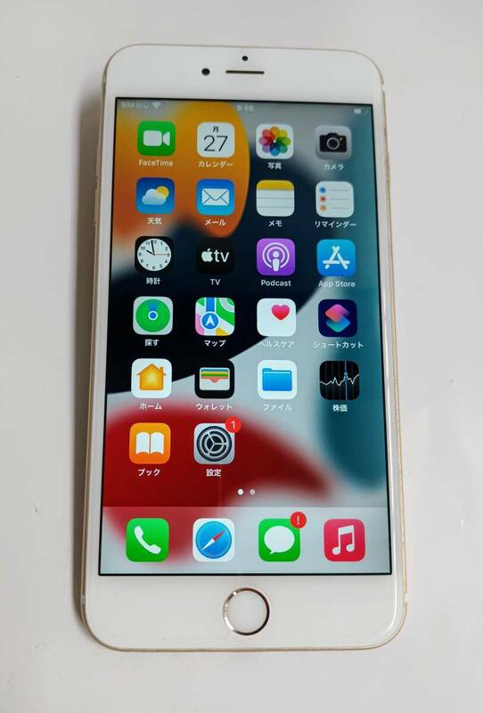 iPhone 6s Plus 128GB ゴールド 　美品　SIMフリー 使用品