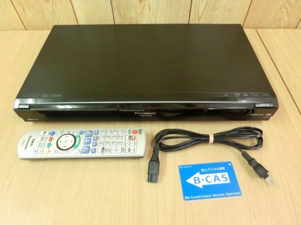 動作保証●Panasonic パナソニック DIGA ディーガ DVDレコーダー HDD/320G リモコン/B-CASカード付 DMR-XE100●