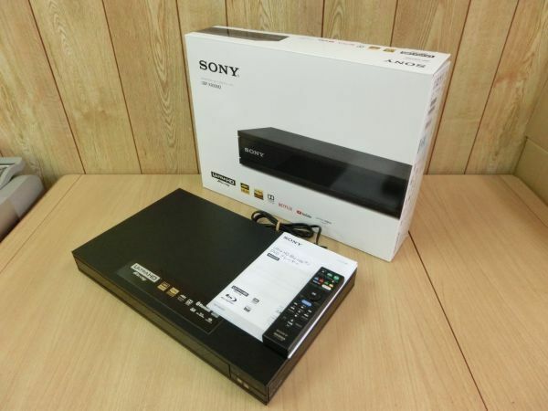 動作保証■SONY ソニー ブルーレイプレーヤー BD/DVD再生 2021年製 ハイレゾ対応 4K対応 Ultra HD リモコン付 UBP-X800M2■