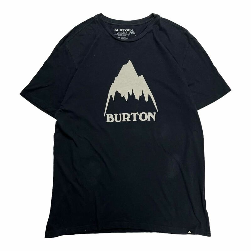 【人気】 BURTON バートン 半袖Tシャツ プリントTシャツ カットソー カジュアル アウトドア ブラック L