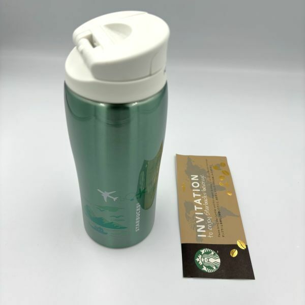 500369　ANA限定 コラボ スタバ アデリー タンブラー 2015 340ml ビバレッジクーポン付き ステンレス製 スターバックス STARBUCKS